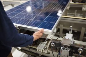 Herstellung Solarmodule