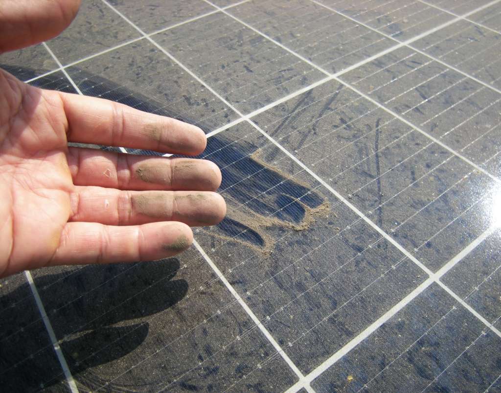 Verschmutzung der Solarmodule kann zu Mismatch führen