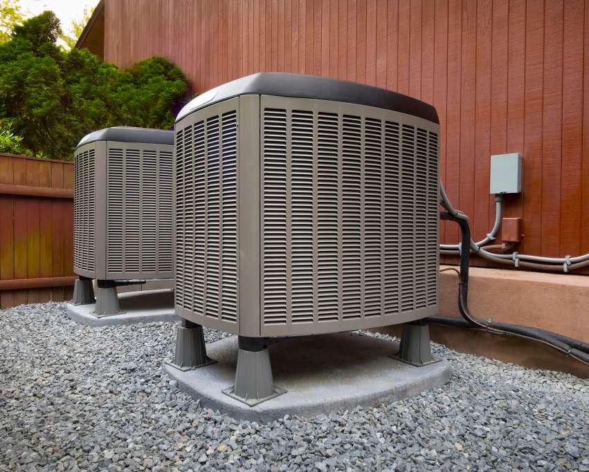 Wärmepumpen- und Air Conditioning Unit