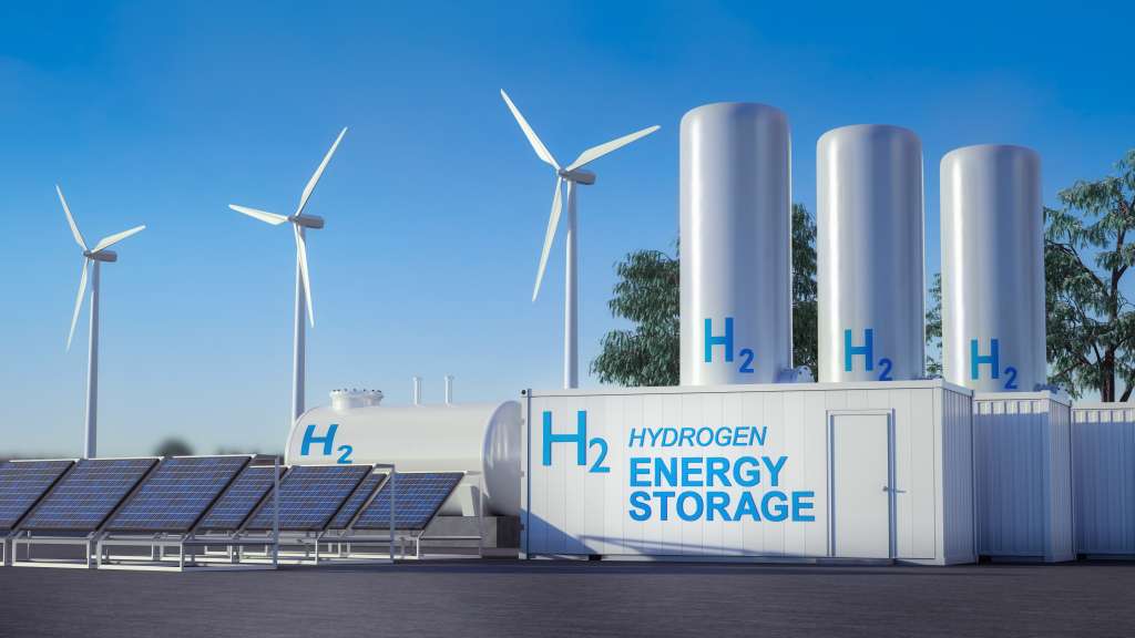 Industrielle Wasserstoff-Stromspeicher