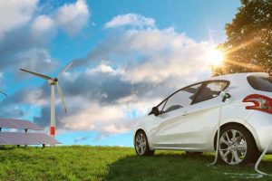 Elektroauto mit erneuerbaren Energien laden